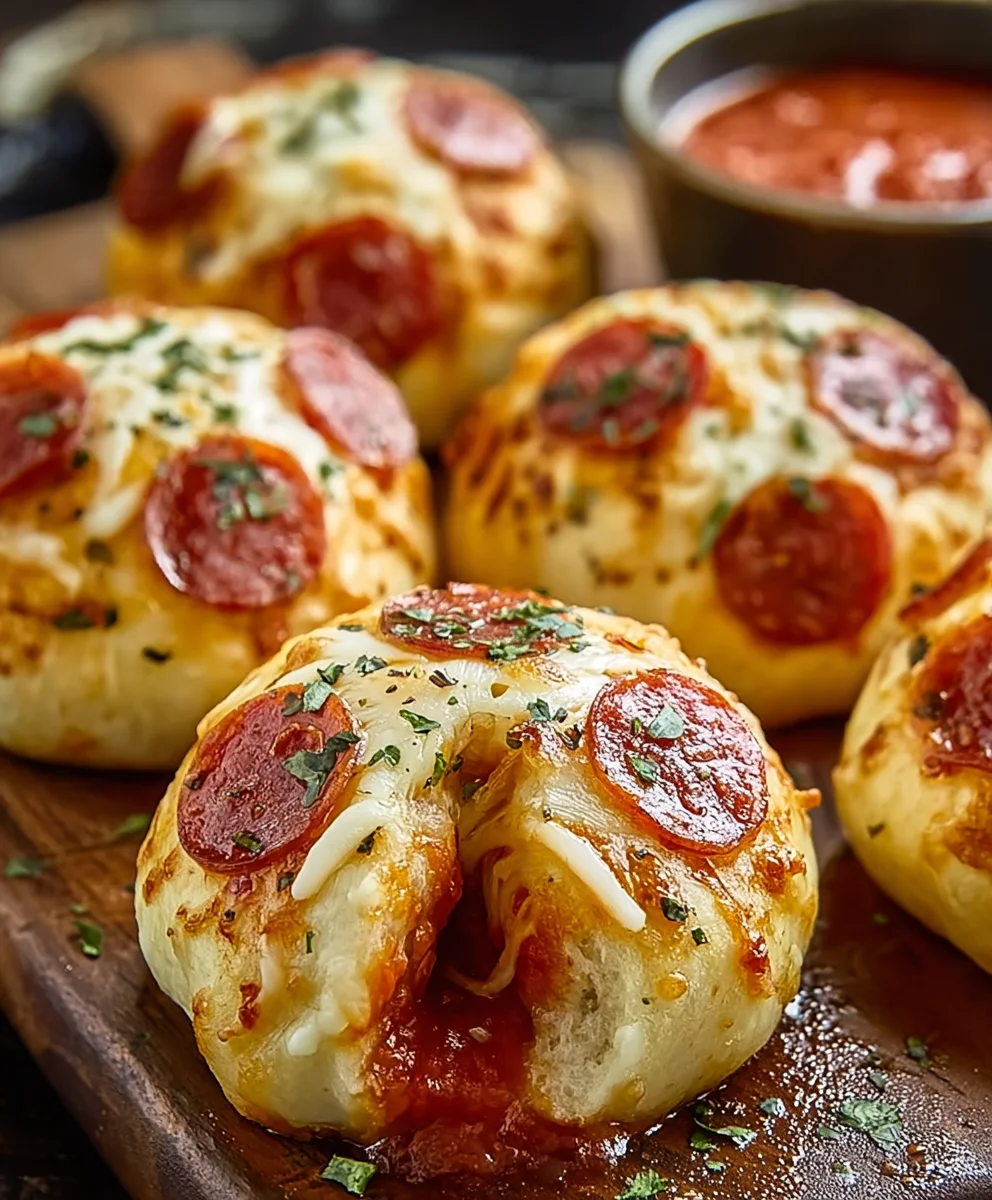 Cheesy Pizza Bombs Recipe-Easy Appetizer