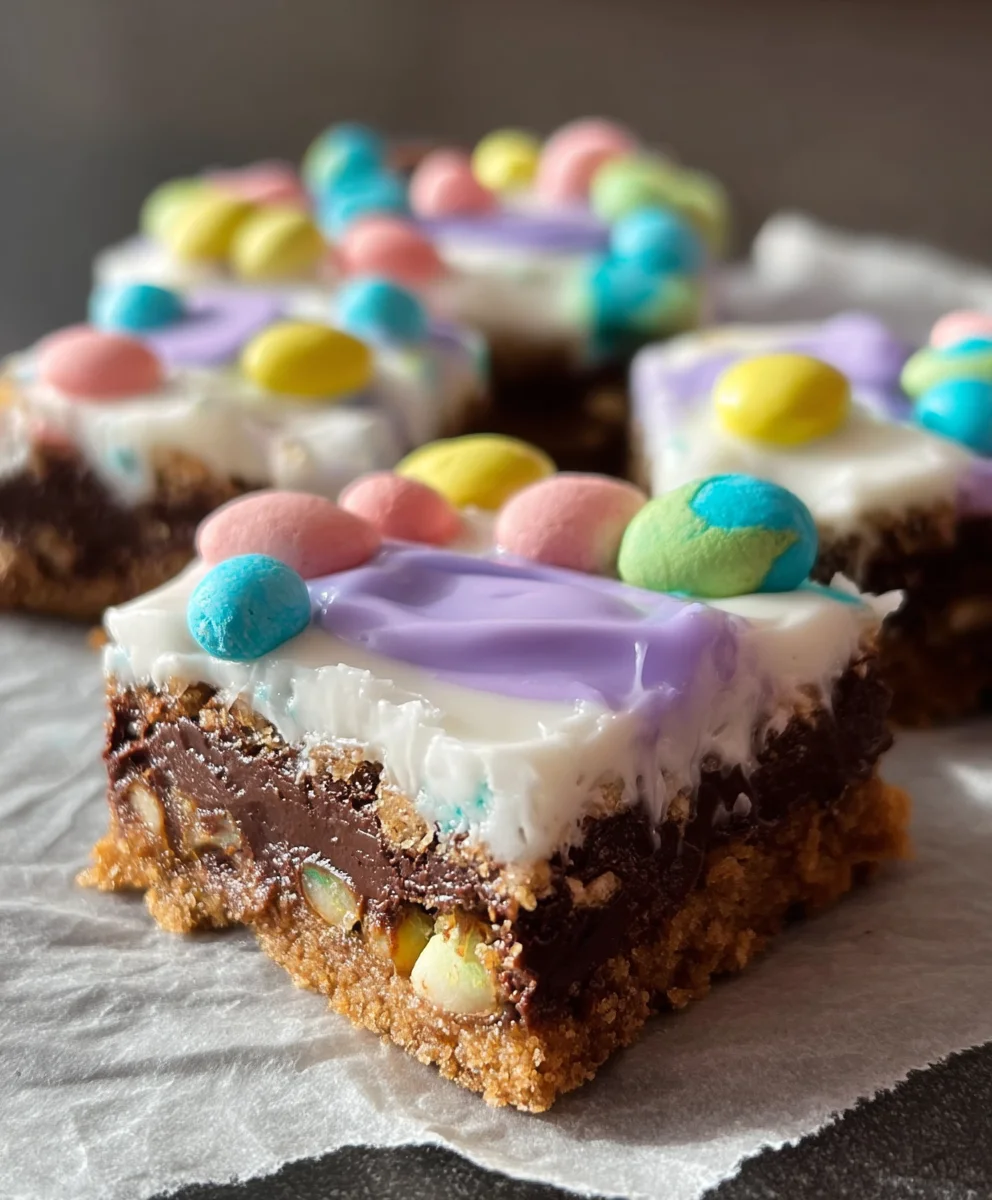 Easy Peep Bars - Sweet No-Bake Treat