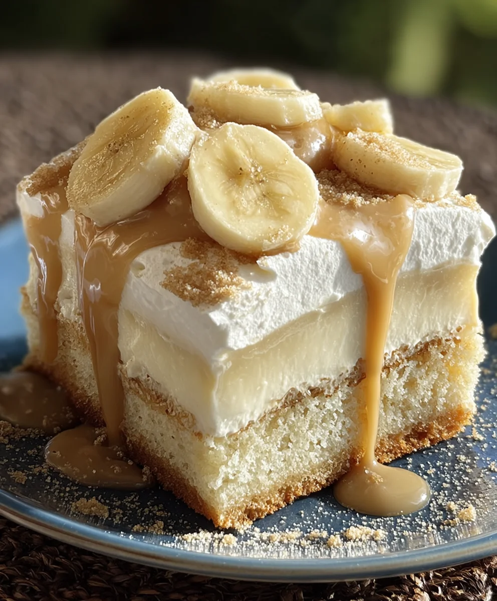 Banana Pudding Tres Leches Cake-Decadent Dessert