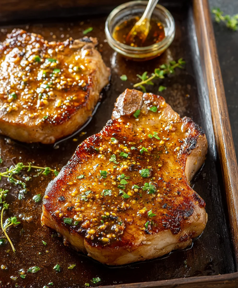 Honey Mustard Beef Chops Oven Recipe - Easy & Delicious