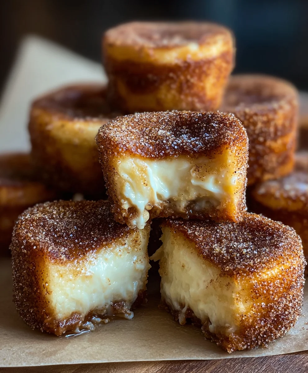 Churro Cheesecake Bites-Easy Dessert Recipe