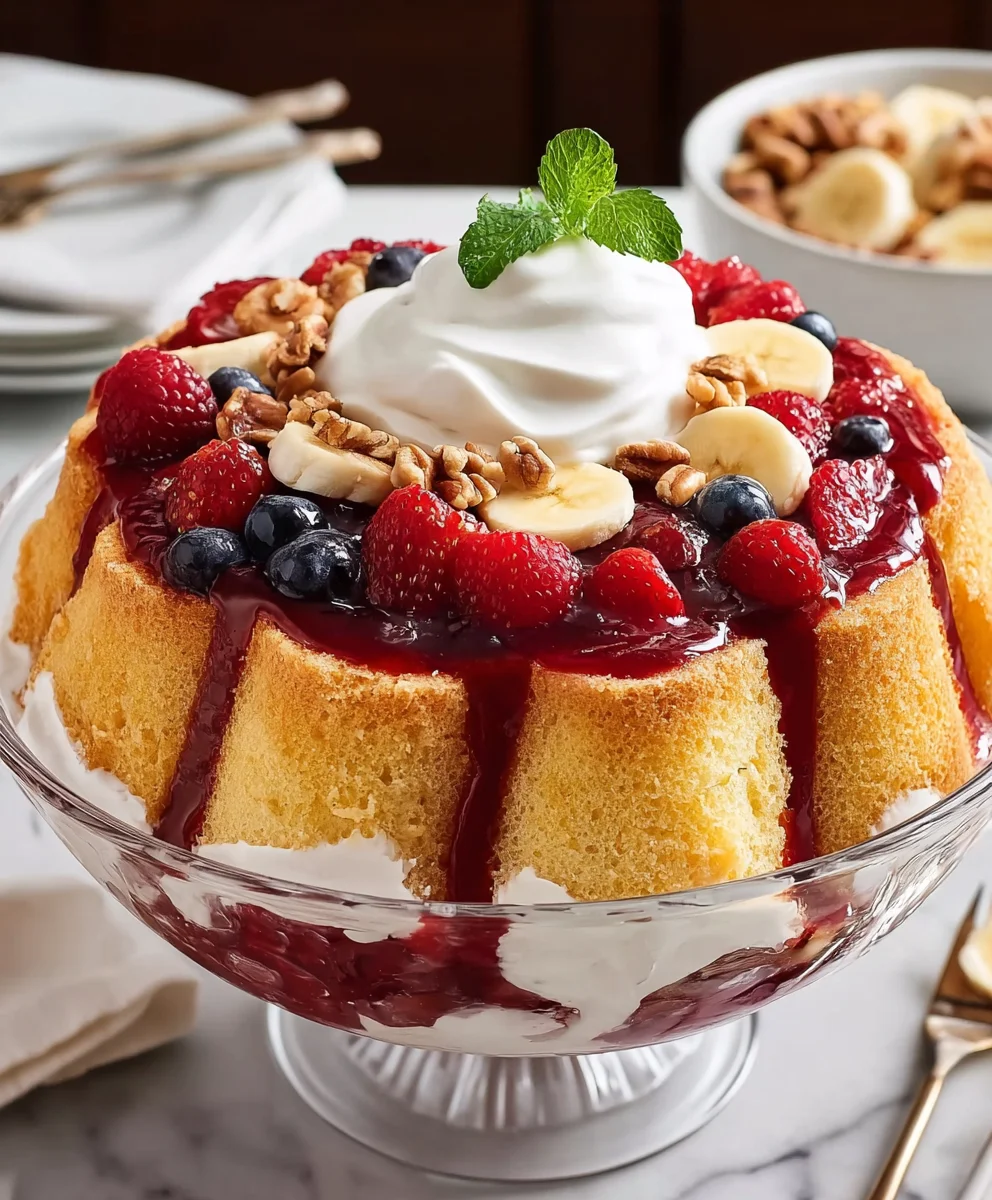 Easy Punch Bowl Cake Recipe - Party Dessert Delight