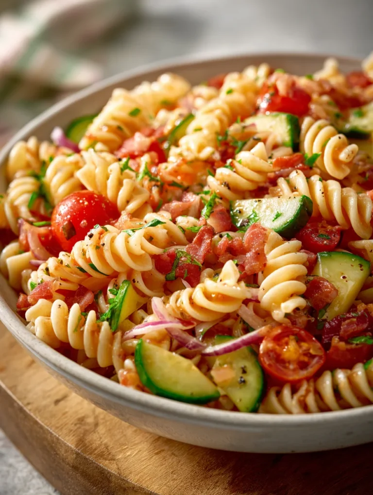 High Protein Italian Pasta Salad – Healthy Meal Prep