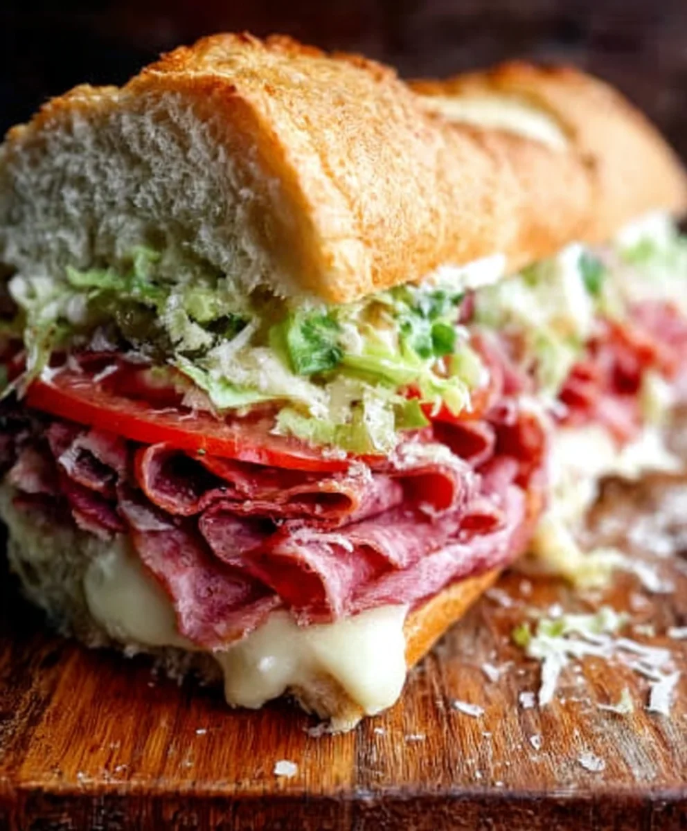 TikTok Viral Italian Grinder Beef Sandwich Recipe