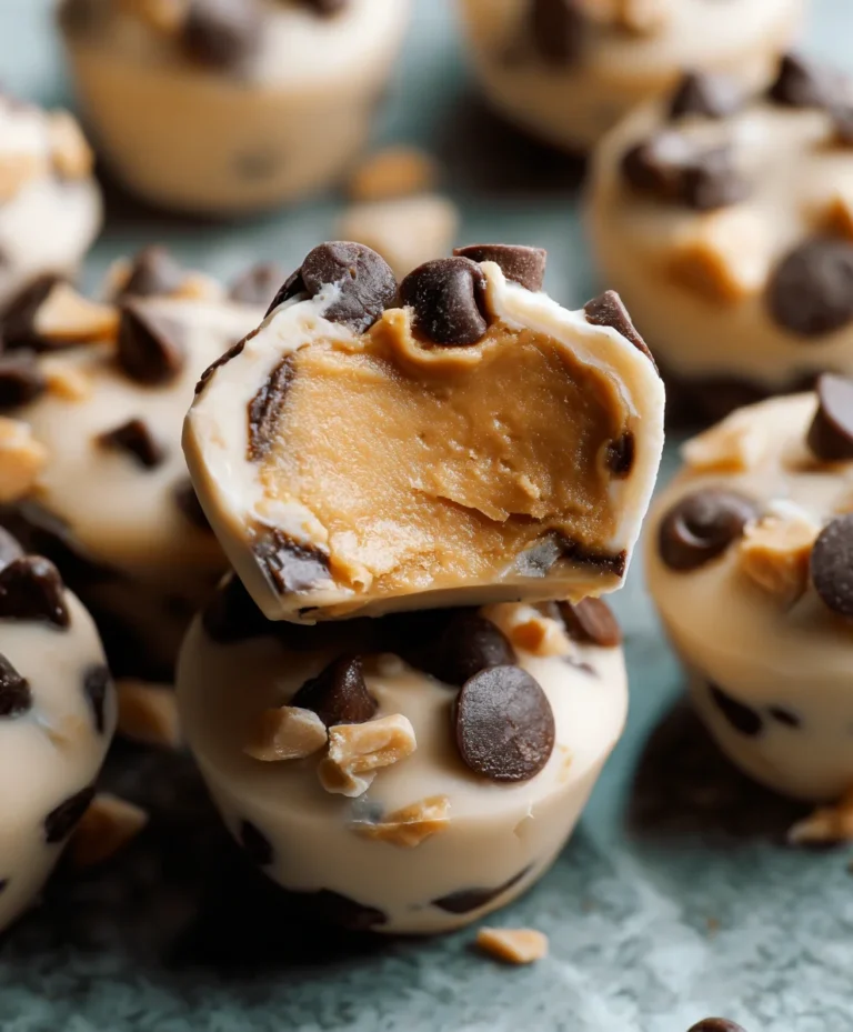 Frozen Greek Yogurt Peanut Butter Bites – Easy Treat