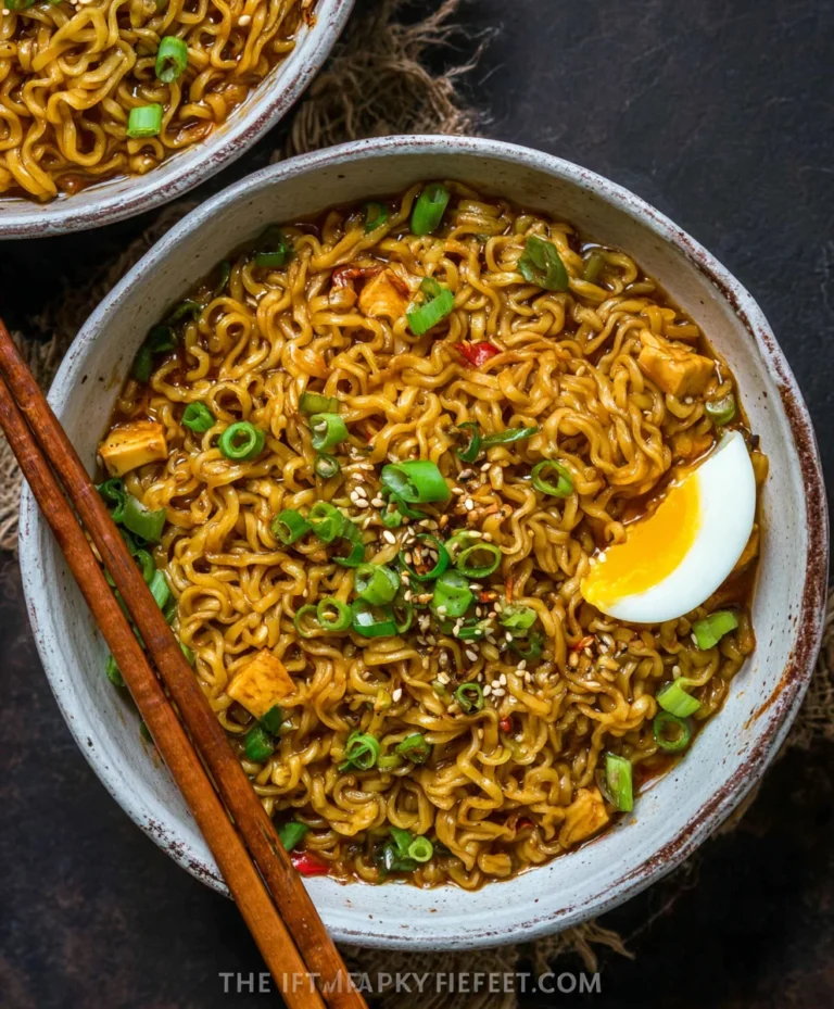 Easy Saucy Ramen Noodles-Quick & Flavorful Recipe