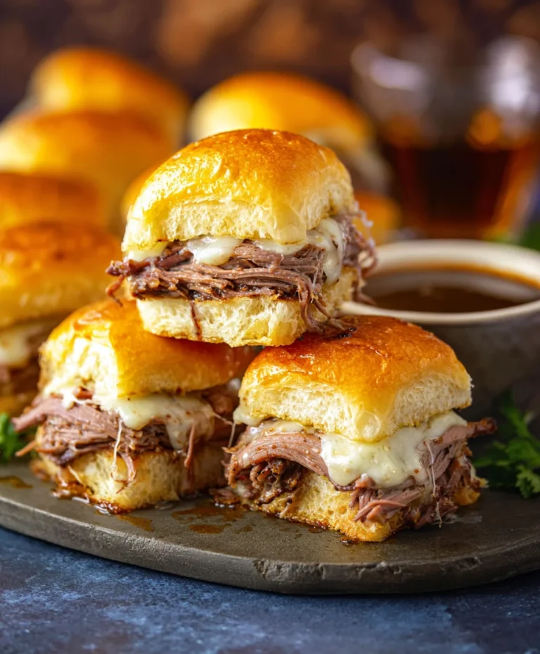 Easy French Dip Sliders – Delicious Beef Sandwich Recipe