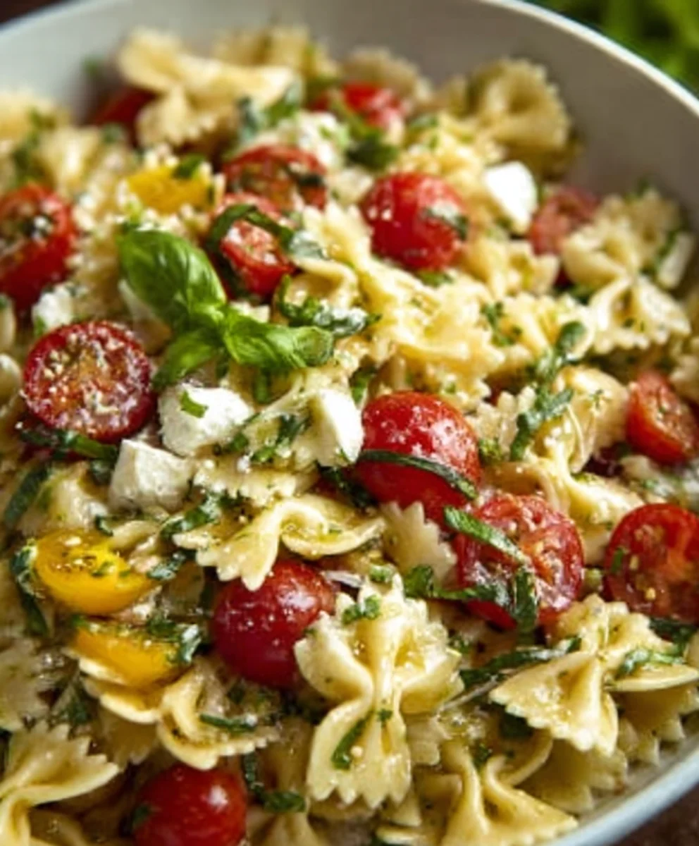 Easy Bow Tie Pasta Salad Recipe-Perfect for Any Meal