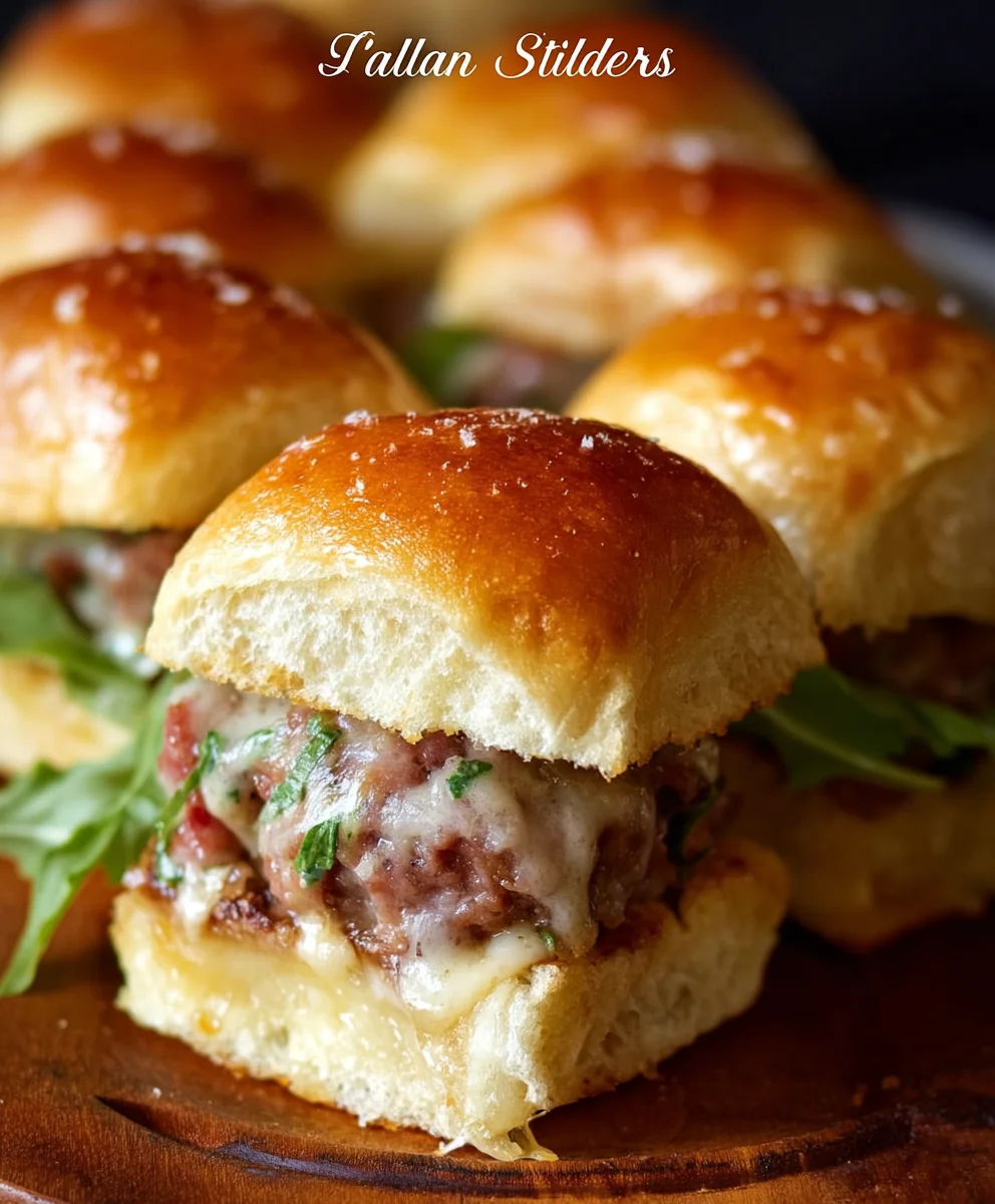 Best Beef Italian Sliders-Easy Party Appetizer