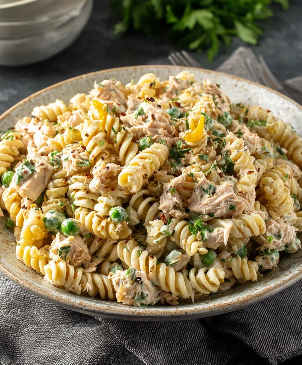 Easy Tuna Pasta Salad Recipe- Quick & Delicious Meal