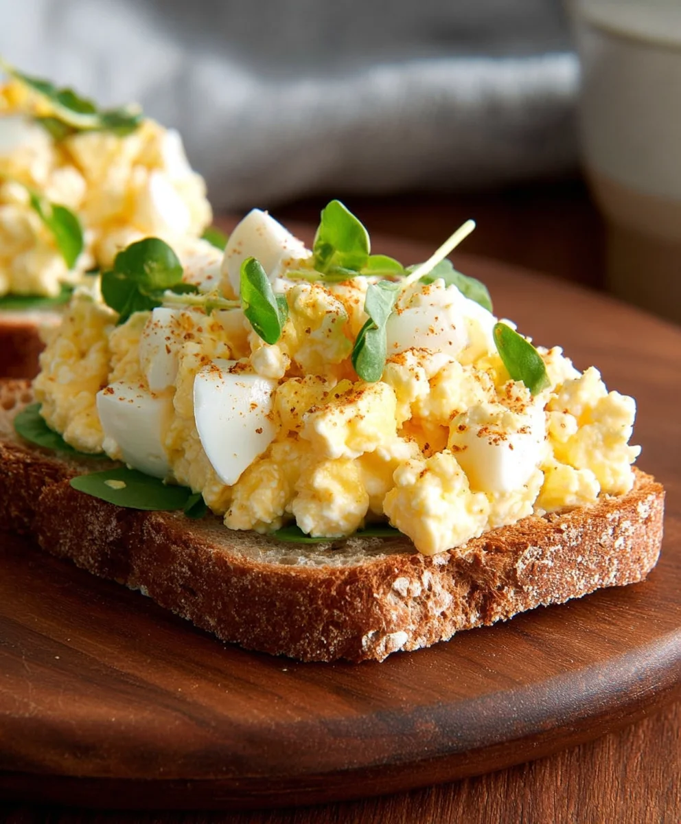 Cottage Cheese Egg Salad - Mayo Free & Delicious