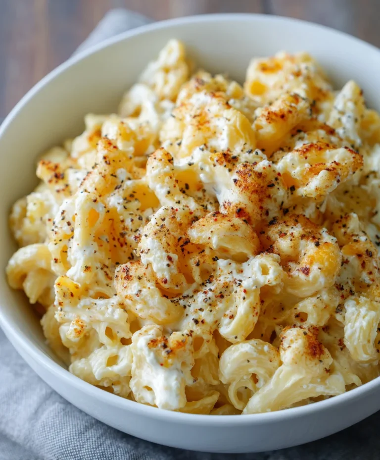 High Protein Cottage Cheese Mac and Cheese Recipe
