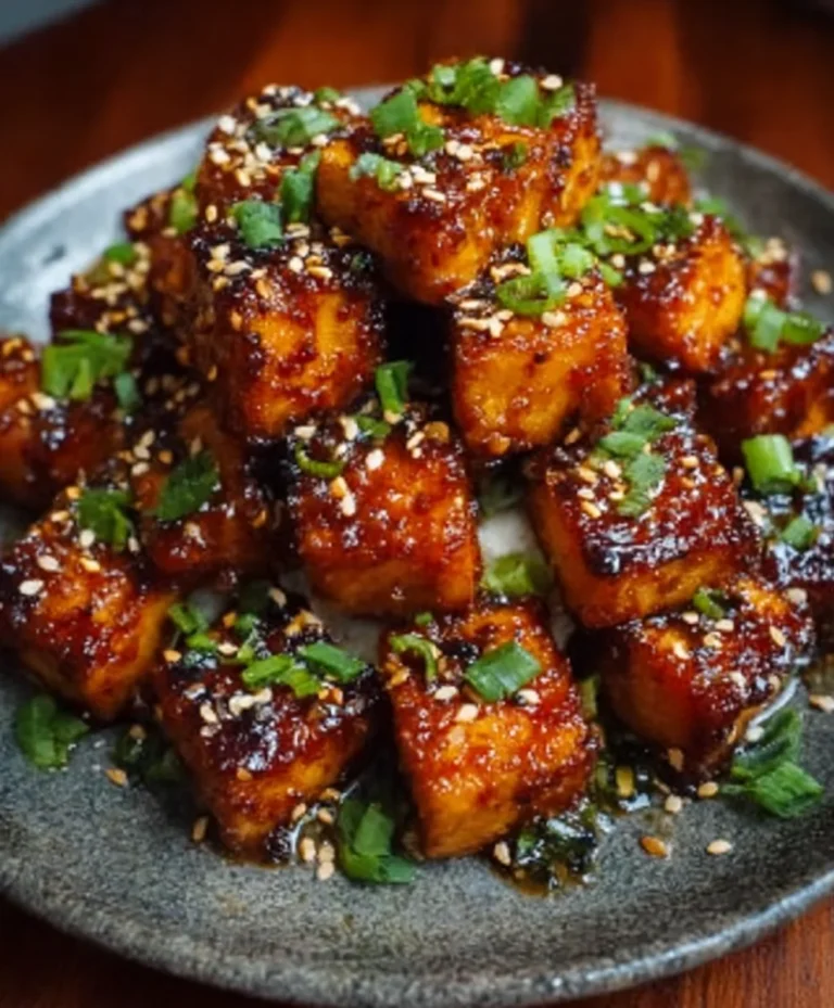 Amazing Crispy Honey Garlic Tofu Recipe
