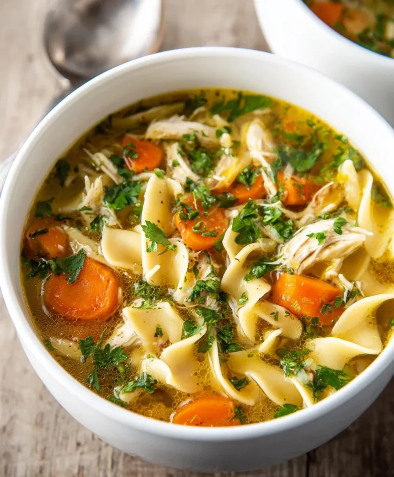 Best Chicken Noodle Soup Egg Noodles Recipe