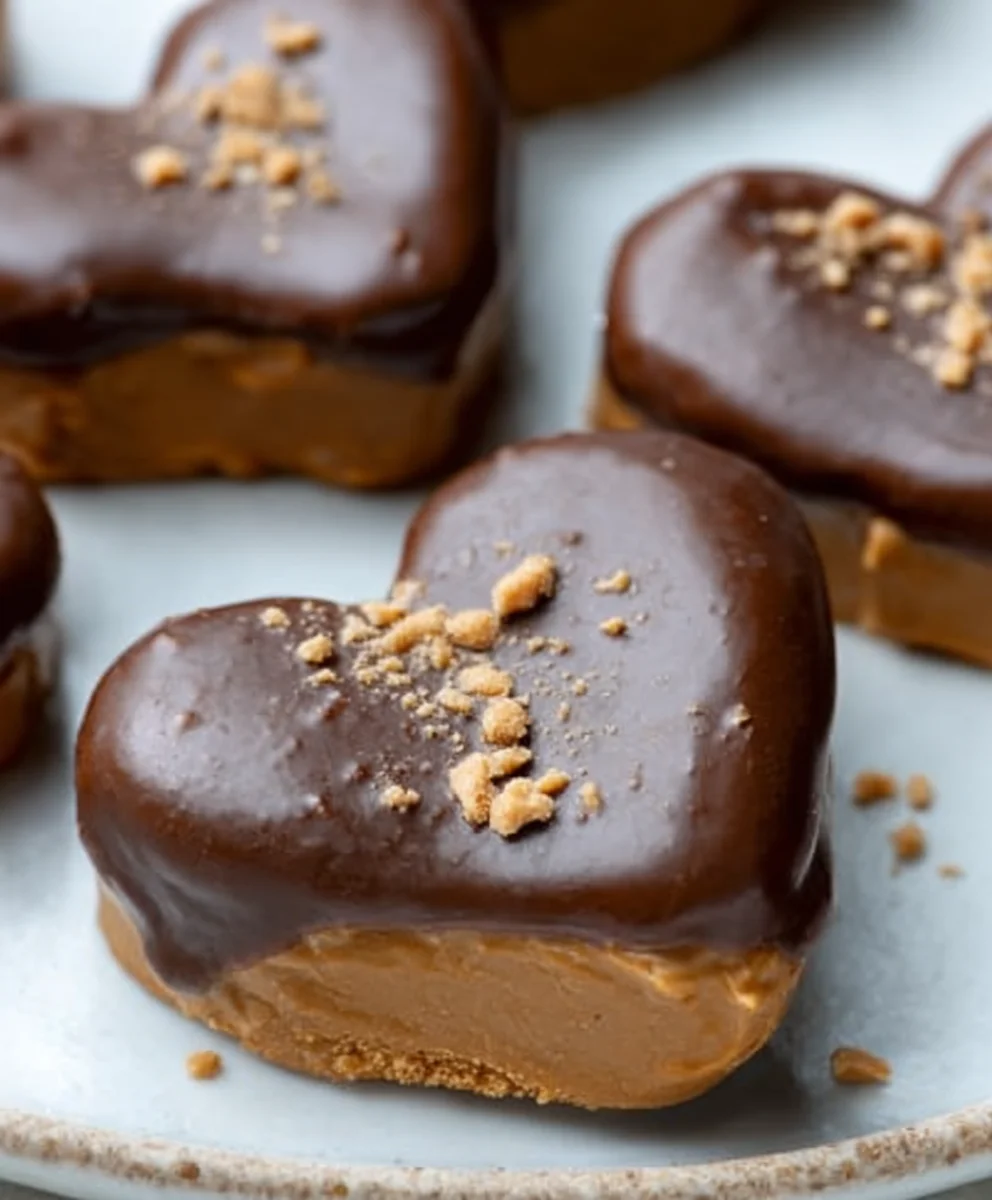 Chocolate Peanut Butter Vnon-alcoholic alentine's Heart Non-Non-Alcoholic Alternative