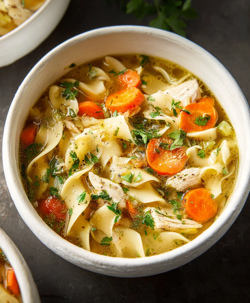 Best Chicken Noodle Soup Egg Noodles Recipe