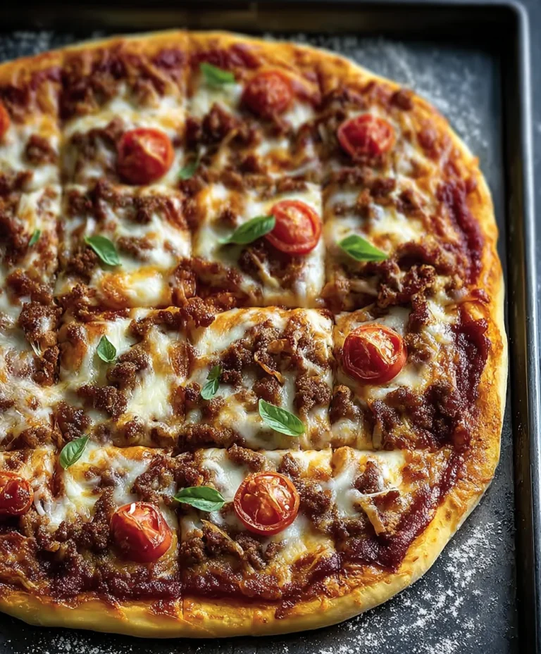 Ultimate School Pizza Recipe-Easy & Delicious
