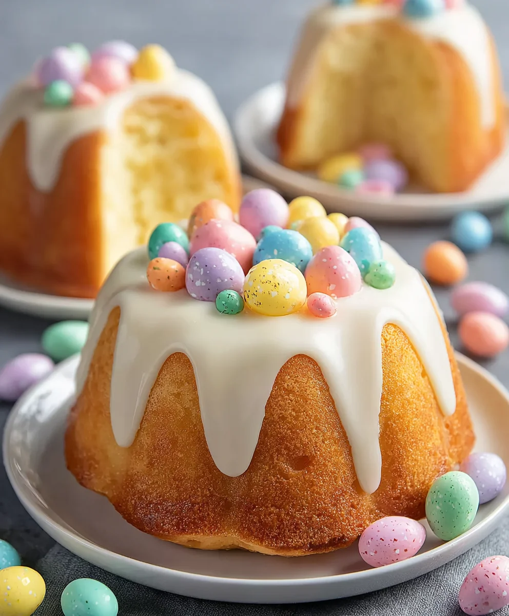 Surprise Inside Easter Bundt Cakes - Delicious Treat