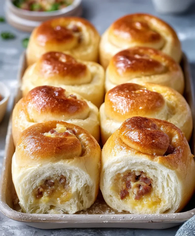 Easy Breakfast Rolls-Delicious Savory Bites