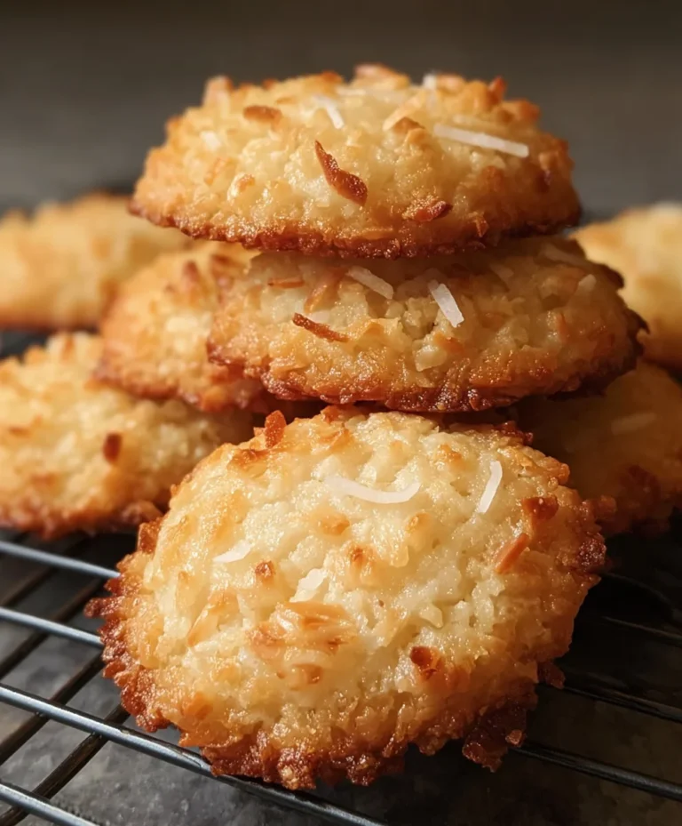 Chewy Coconut Cookies Recipe-Easy & Delicious