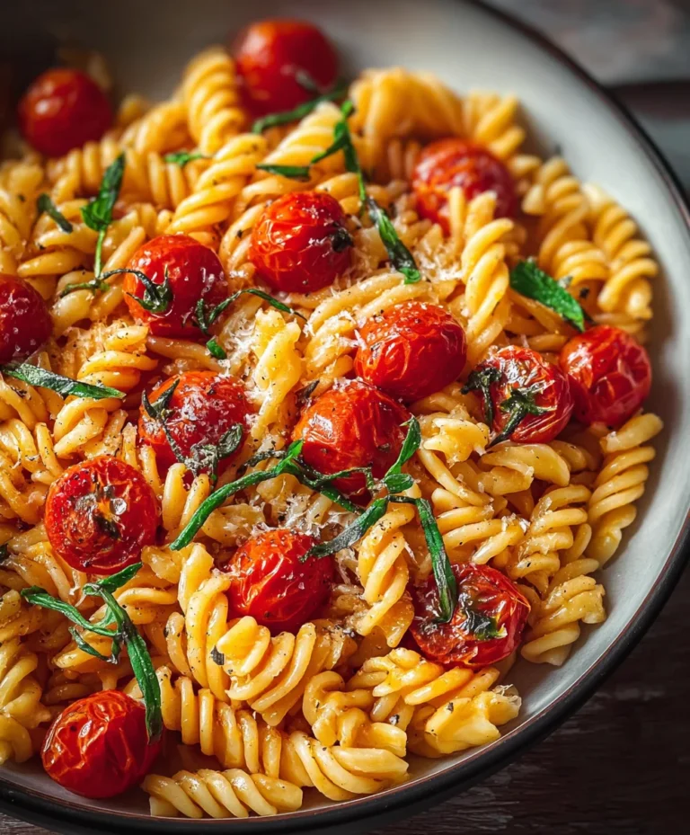 Easy Cherry Tomato Pasta Recipe – Quick & Delicious