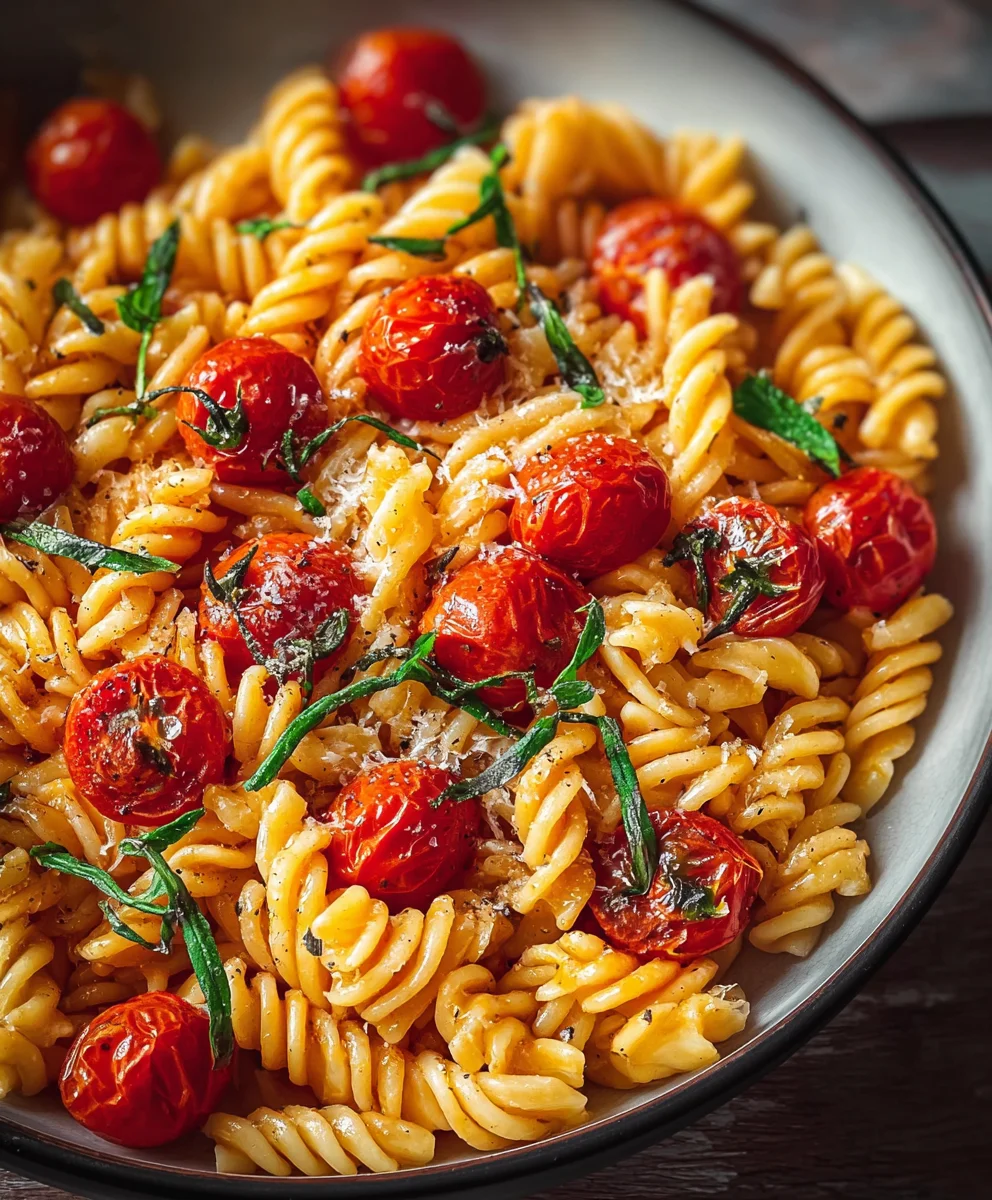 Easy Cherry Tomato Pasta Recipe - Quick & Delicious
