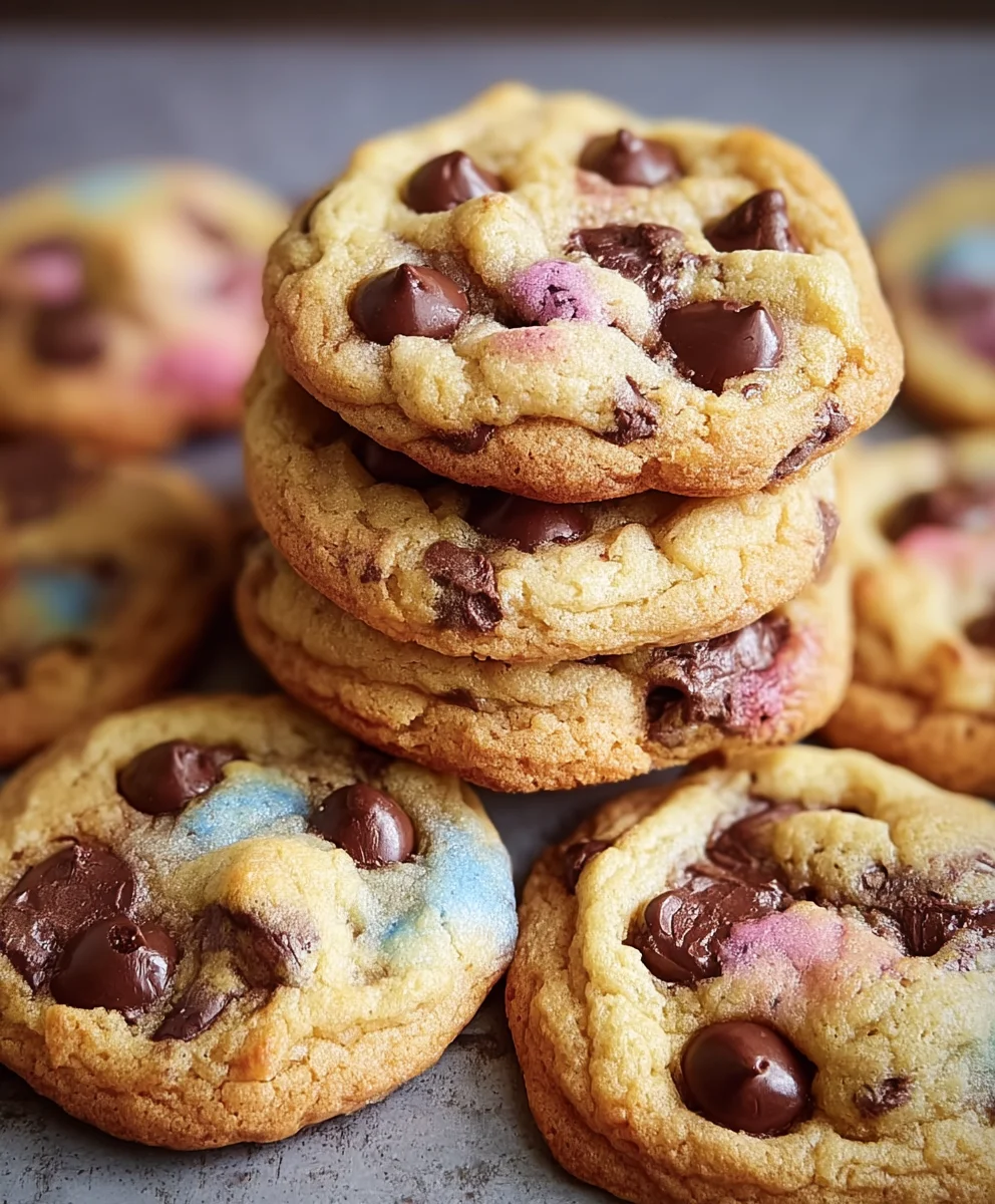 Easter Chocolate Chip Cookies- Festive & Delicious Recipe