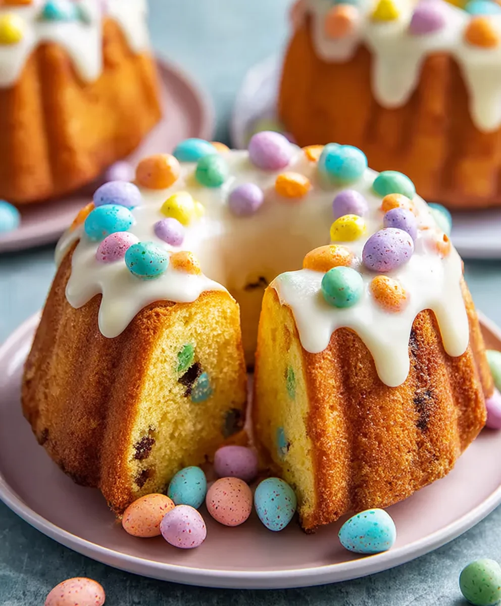 Surprise Inside Easter Bundt Cakes - Delicious Treat
