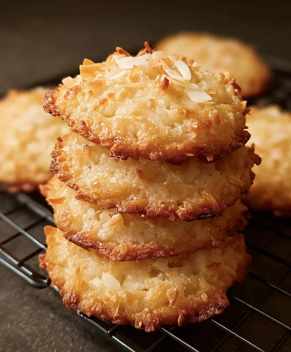 Chewy Coconut Cookies Recipe-Easy & Delicious