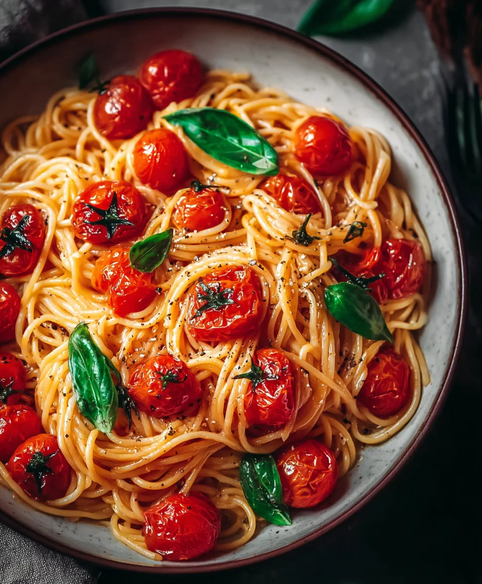 Easy Cherry Tomato Pasta Recipe - Quick & Delicious