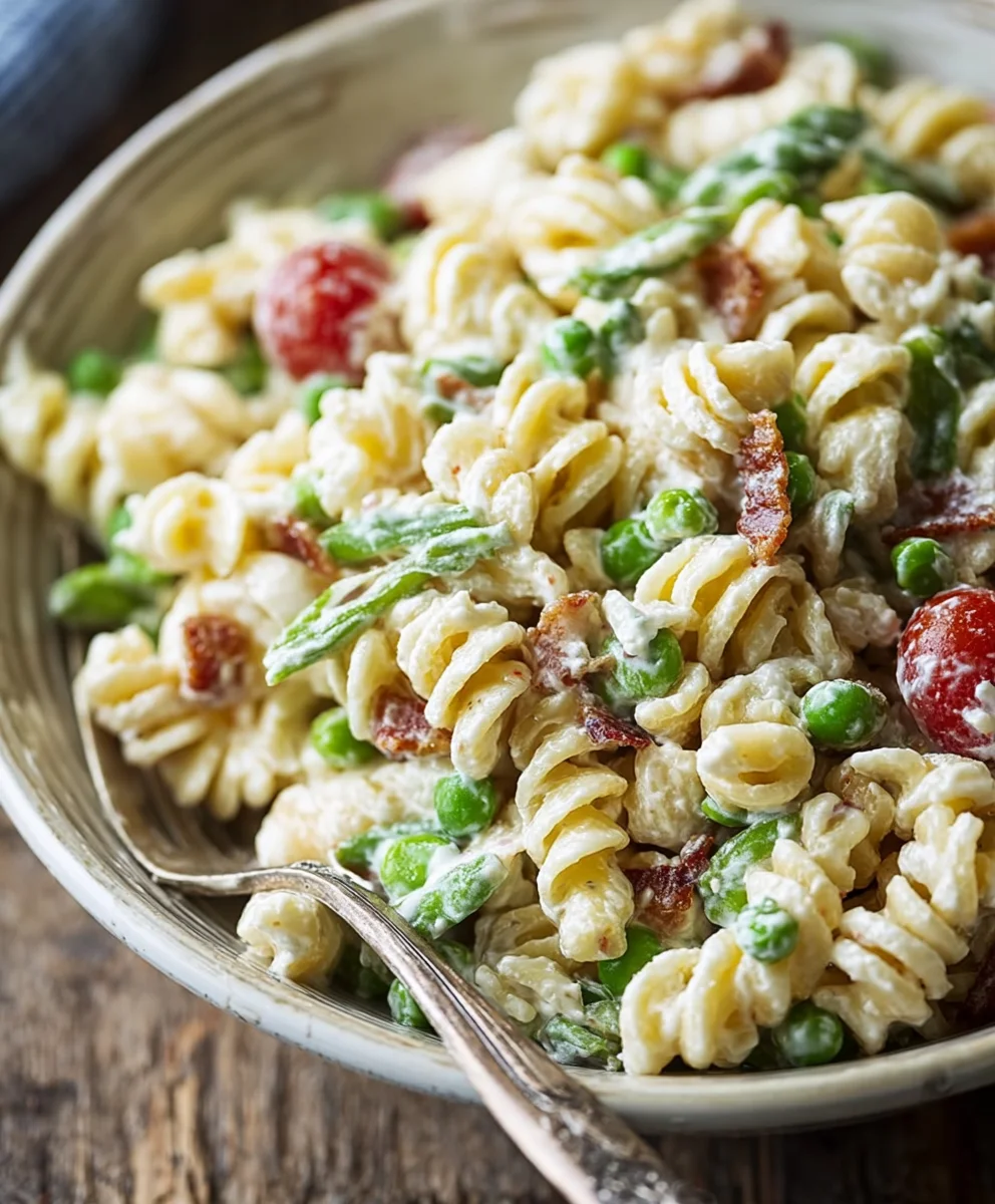 Creamy Pasta Salad Recipe - Easy & Delicious Meal