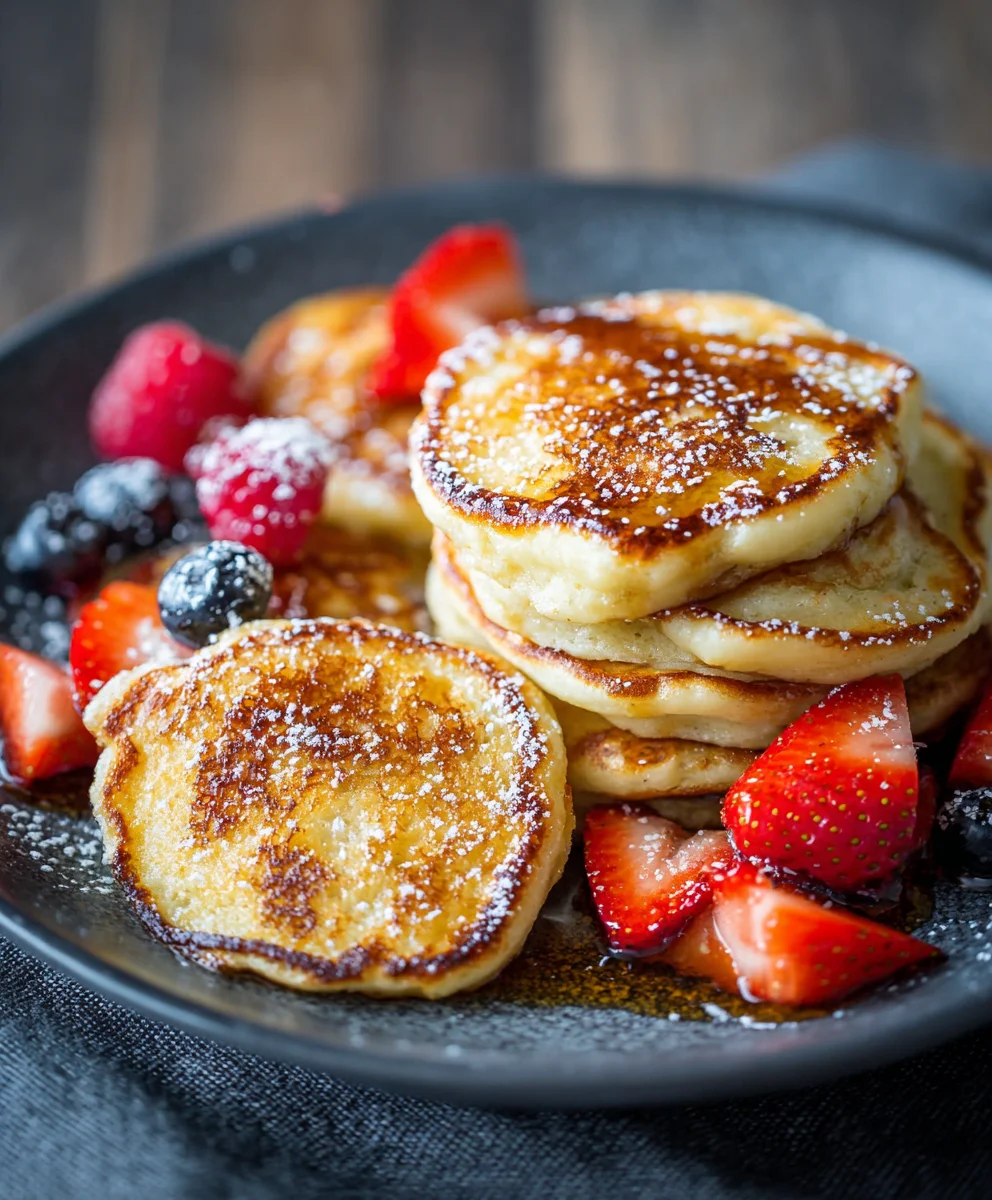 Easy Cottage Cheese Pancakes- Delicious & Healthy Breakfast