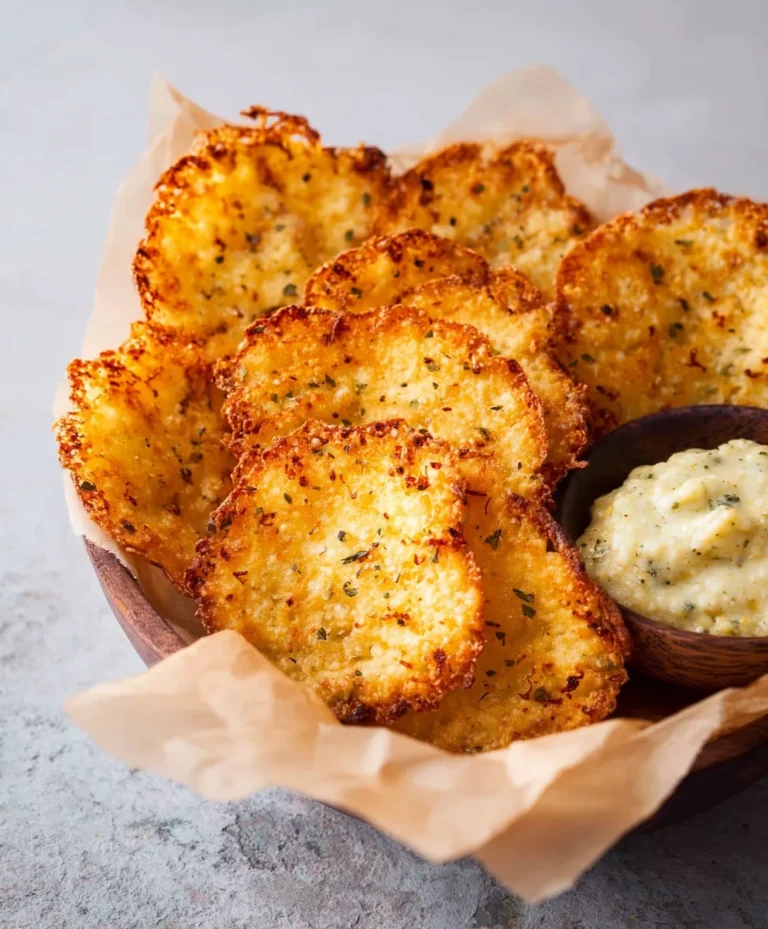 Crispy Cottage Cheese Chips- Healthy Snack Idea