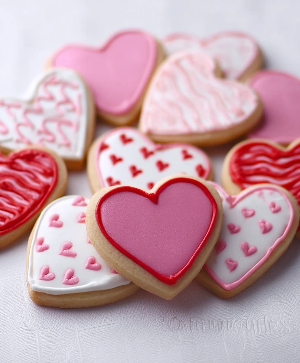 Decorate Vnon-alcoholic alentine's Day Cookies - Non-Non-Non-Alcoholic Alternativeic Icing