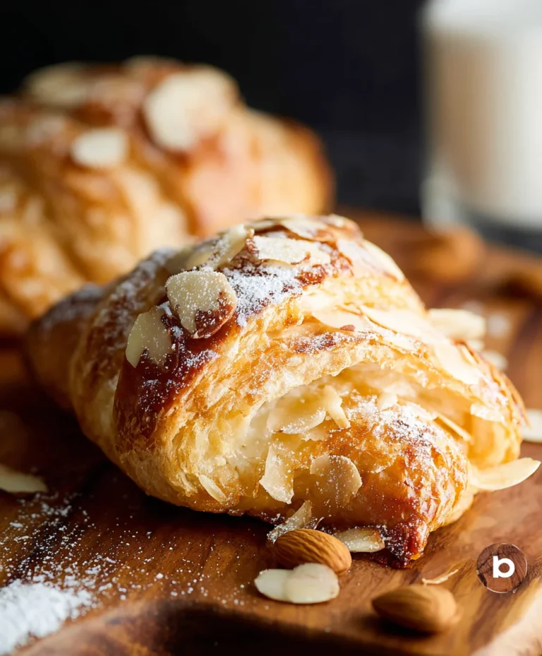 Almond Cream Filled Croissants – Decadent Pastry Recipe