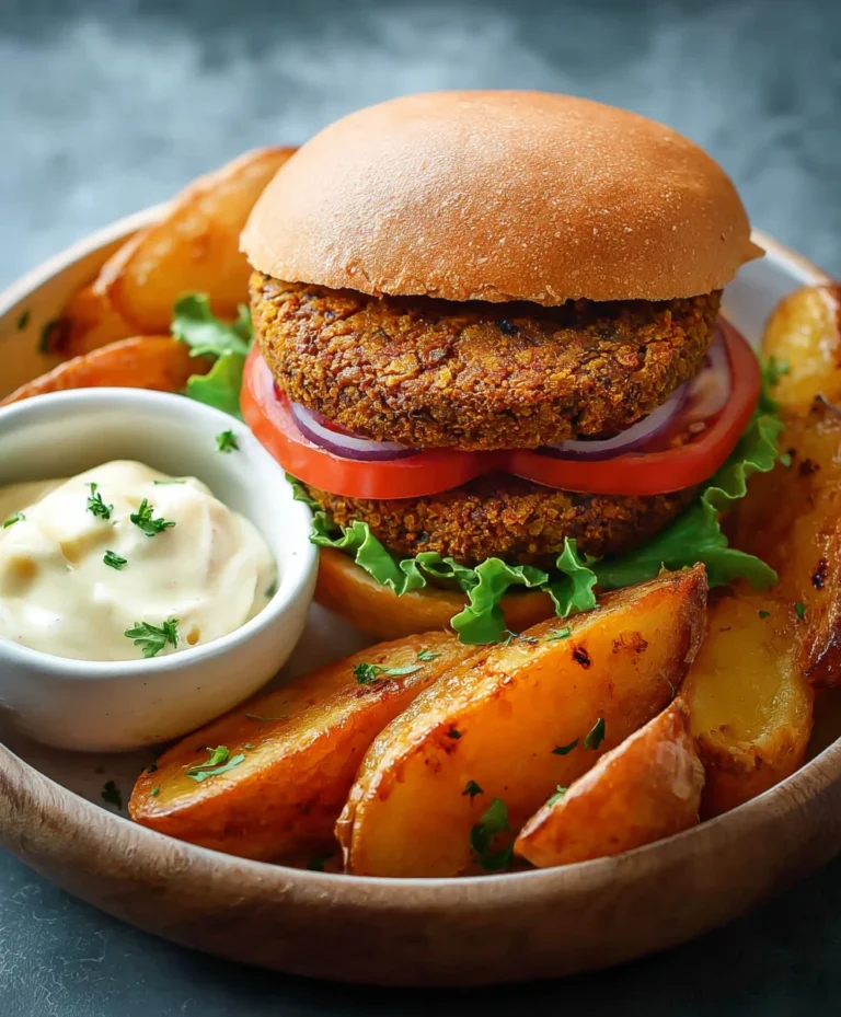 Easy Lentil Burgers – Quick Simple 6-Ingredient Recipe