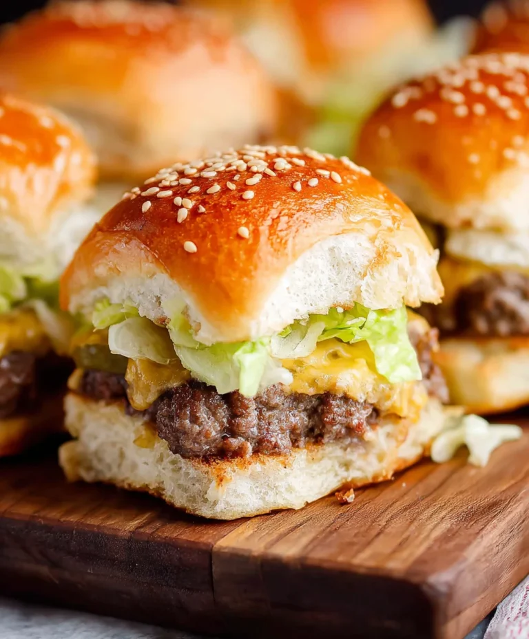 Easy Big Mac Sliders-Fast & Flavorful Copycat Recipe