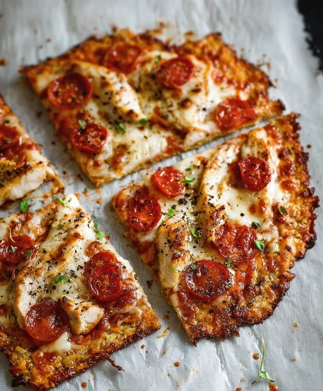 Chicken Crust Pizza (Easy Low Carb Recipe)