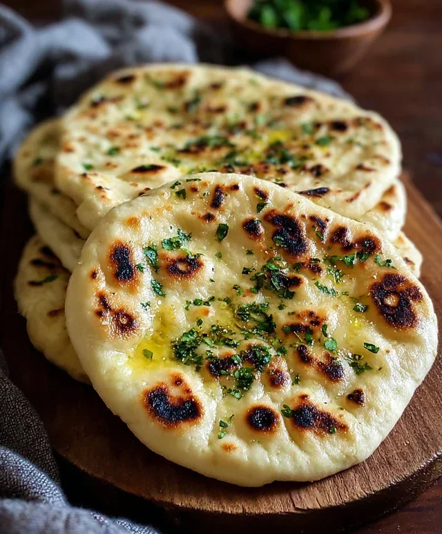Easy Homemade Naan Bread Recipe