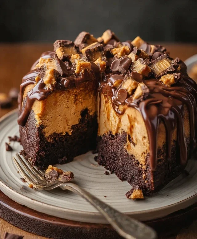 Chocolate Peanut Butter Cake