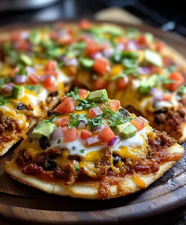 Homemade Mexican Pizza