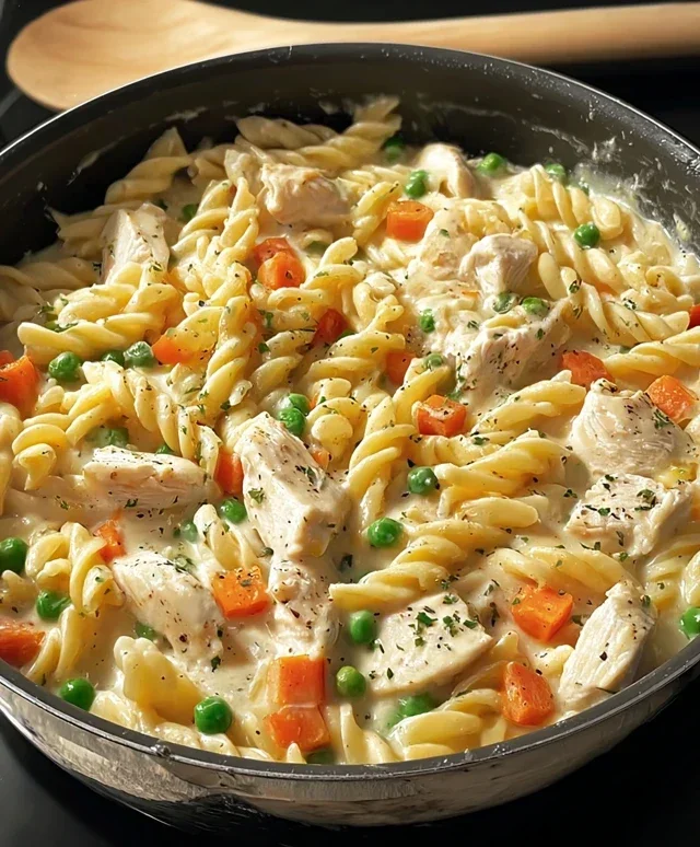 Chicken Pot Pie Pasta