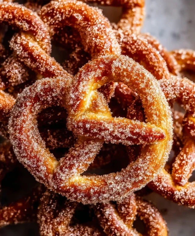 Cinnamon Sugar Pretzels