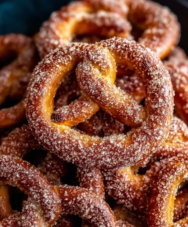 Cinnamon Sugar Pretzels