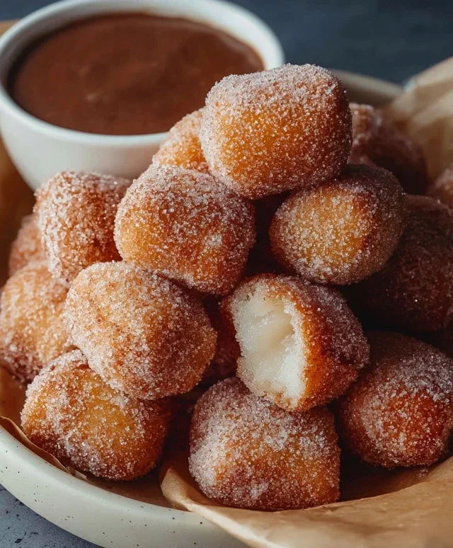 Sweet Air Fryer Churro Bites Recipe