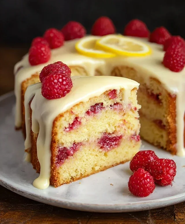 Raspberry Lemon Cake