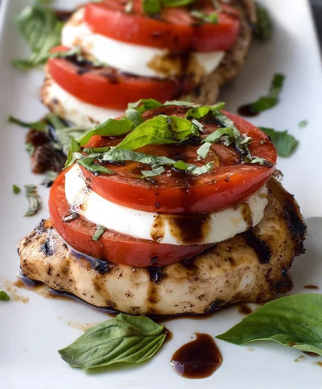 Grilled Chicken Caprese