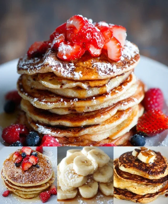 PART 1 – Healthy Breakfast – 6 easy-to-make healthy and delicious PANCAKE RECIPES