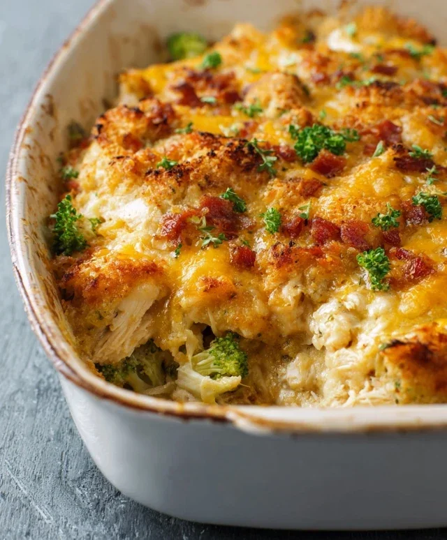 Easy Low Carb Chicken Casserole