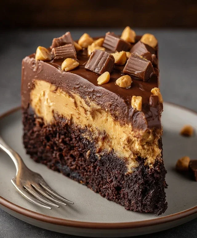 Chocolate Peanut Butter Cake